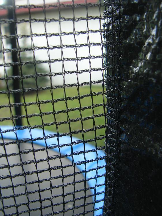 Siatka ochronna do trampoliny 396, 397cm, 13Ft, wysoka 180cm - zewntrzna.