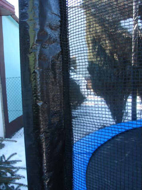 Siatka ochronna do trampoliny 244cm, 8Ft - zewntrzna.